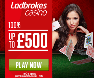 ladbrokes casino bonus up to 500 gbp